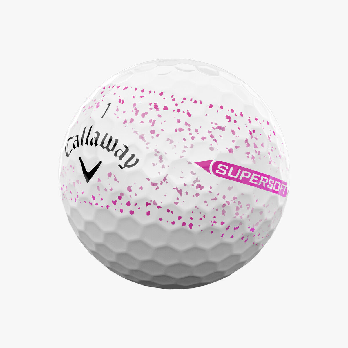 Callaway Supersoft Splatter 360 Pink