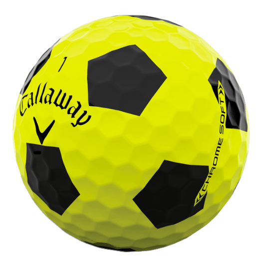 Callaway Chrome Soft Truvis Yellow & Black