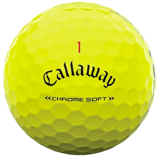 Callaway Chrome Soft Yellow