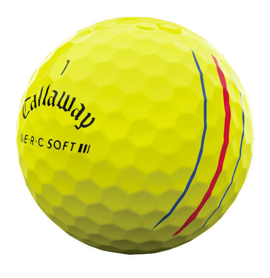 Callaway ERC Soft Triple Track Yellow