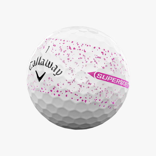 Callaway Supersoft Splatter 360 Pink