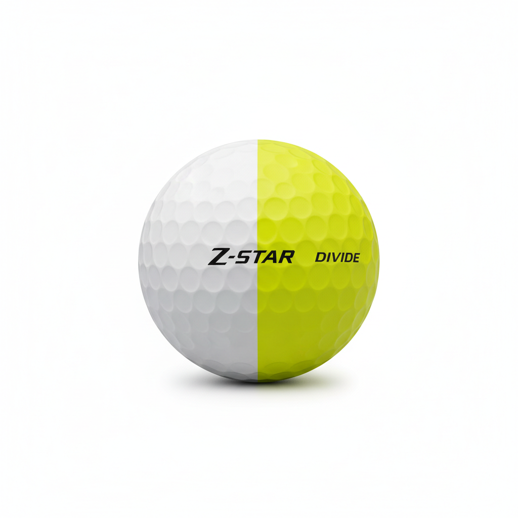 Srixon Z-Star Divide Golf Ball two-tone design